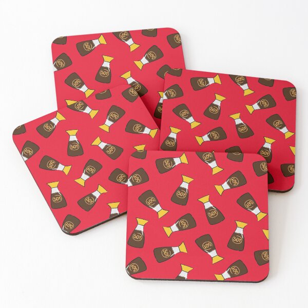 Item preview, Soy Sauce - Soy sauce bottle (red) designed and sold by littlearrow.