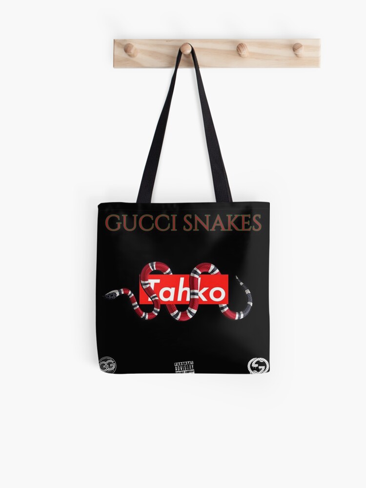 gucci snake tote bag