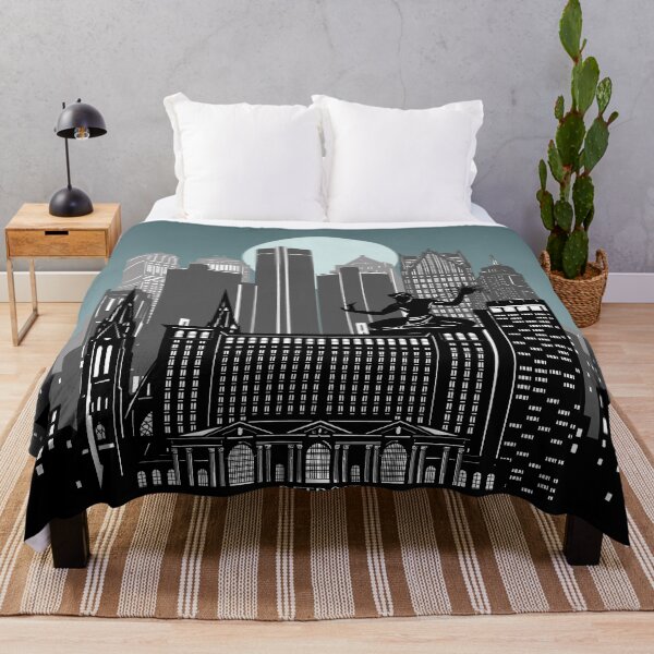 Item preview, detroit skyline designed and sold by BekimART2.
