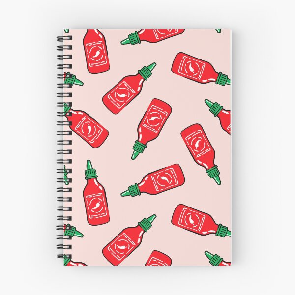 Item preview, Sriracha sauce - pink - hot chili sauce designed and sold by littlearrow.