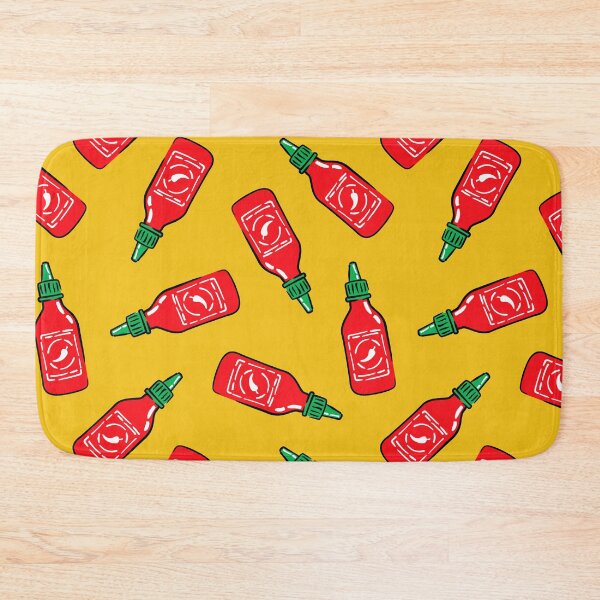 Item preview, Sriracha sauce - yellow - hot chili sauce designed and sold by littlearrow.