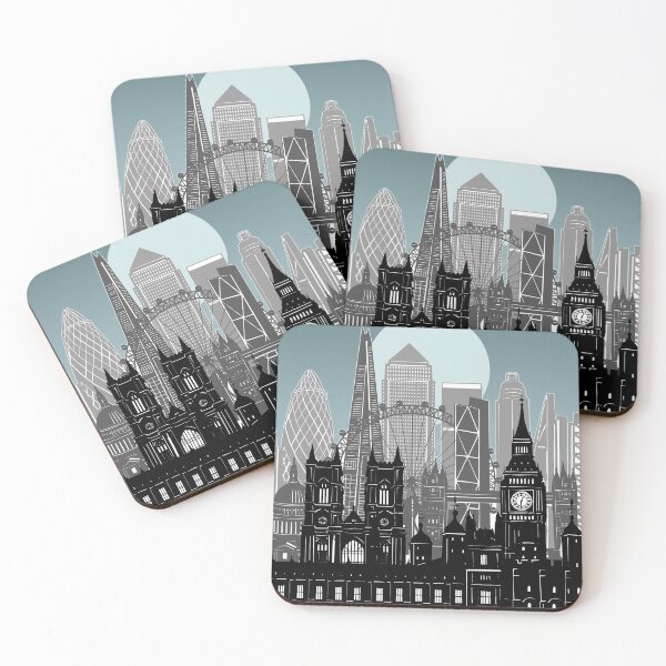 Item preview, london skyline designed and sold by BekimART2.