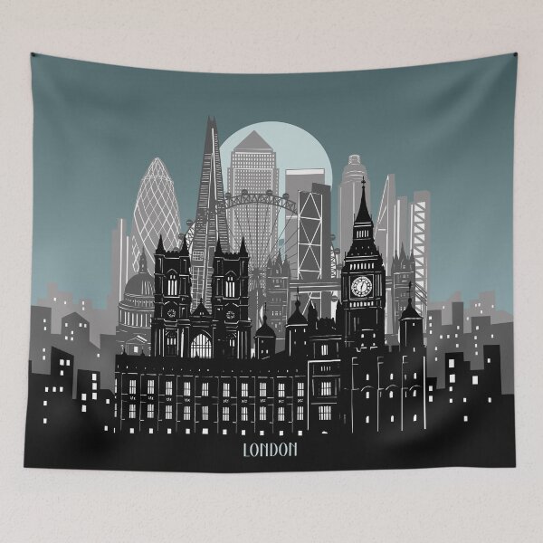 Item preview, london skyline designed and sold by BekimART2.