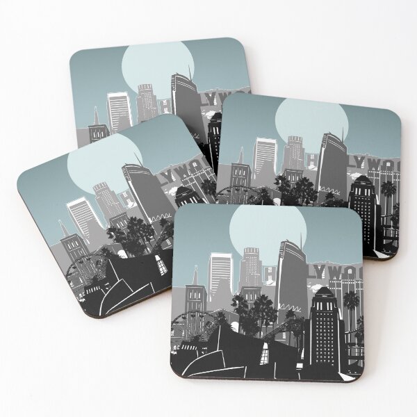Item preview, los angeles skyline designed and sold by BekimART2.
