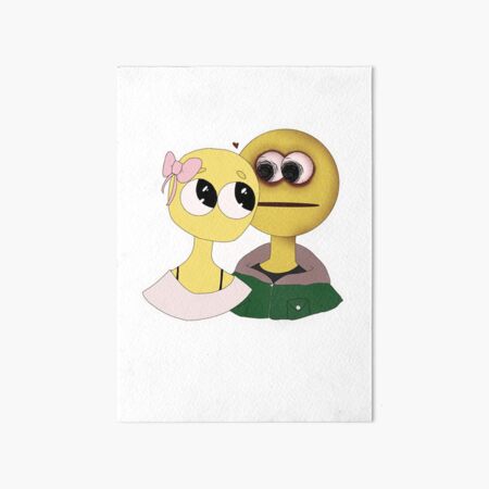Cursed Emoji Pack Art Board Print for Sale by 45seals