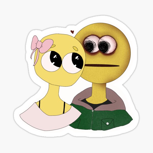 Cute Cursed Emoji Couple - FlipAnim