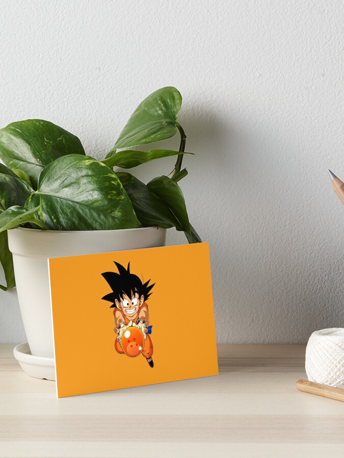 Dragon Ball Son Goku Art Board Print by NameYourWorld