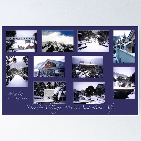 Item preview, Threbdo Blizzard montage designed and sold by Odille Esmonde-Morgan.