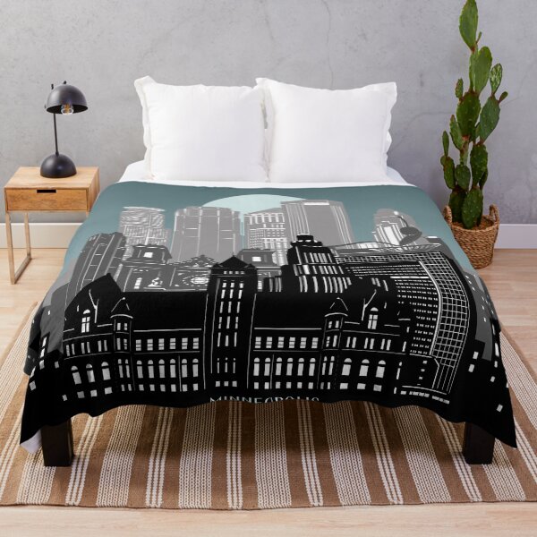 Artikelvorschau, Minneapolis Skyline entworfen und verkauft von BekimART2.