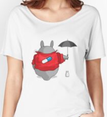 Totoro meets Akira Women's Relaxed Fit T-Shirt