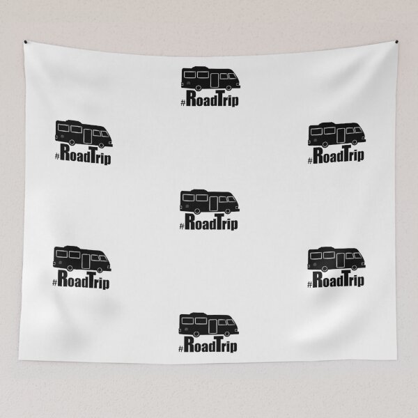 Item preview, Camping Van Hash Tag Road Trip designed and sold by wikawiki.
