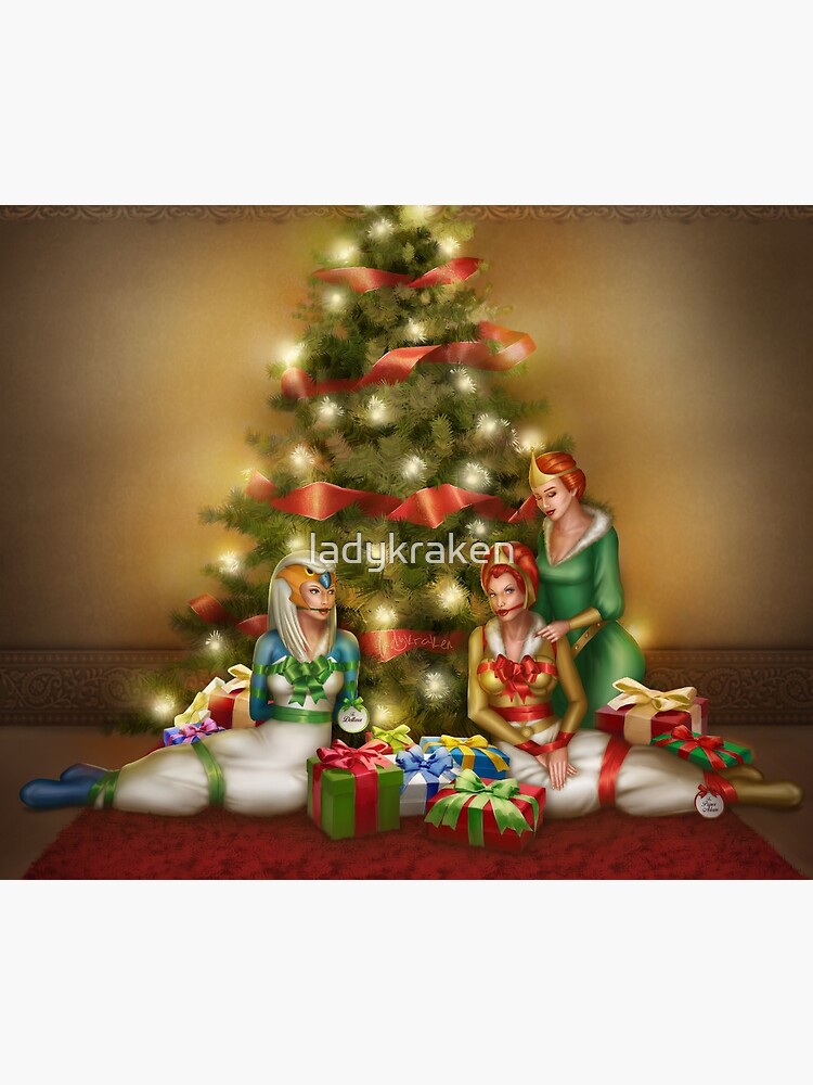 Christmas Princess Presents by ladykraken