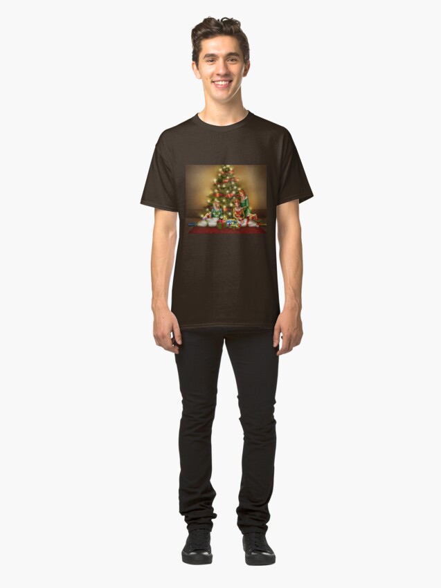 Alternate view of Christmas Princess Presents Classic T-Shirt