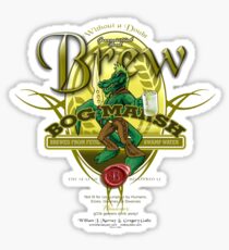 bog marsh brew Sticker