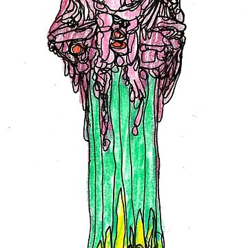 Artwork thumbnail, Flesh Slime Lord of the Green Jeweled Pillar by mraston