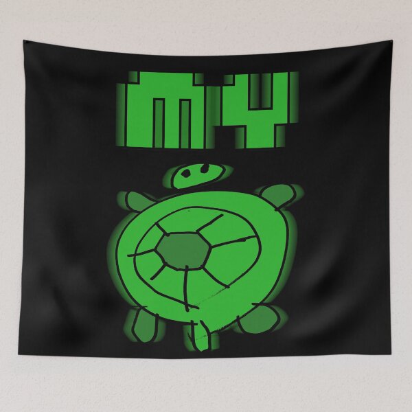 Item preview, My animal Turtle cartoon kids designed and sold by Thestarrysky.
