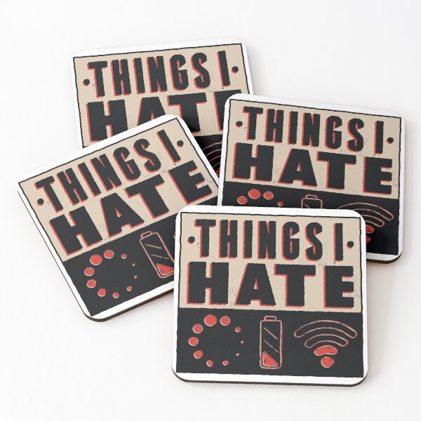 Item preview, Things i hate designed and sold by Chrizz1990.