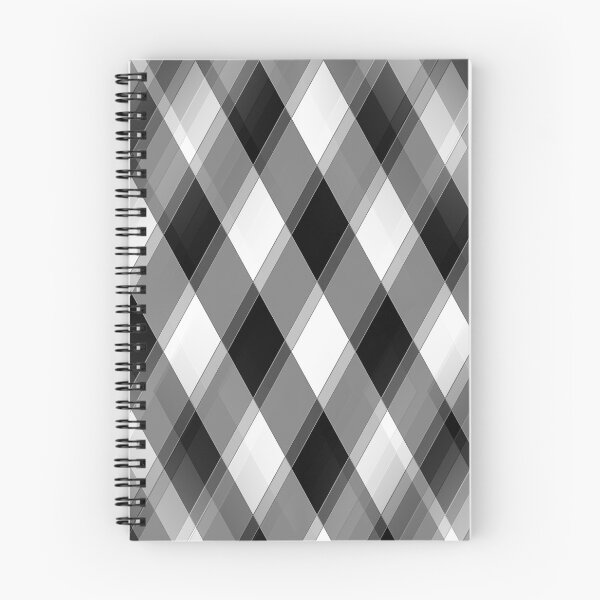 Item preview, Rhombus monochrome pattern designed and sold by siwabudda.