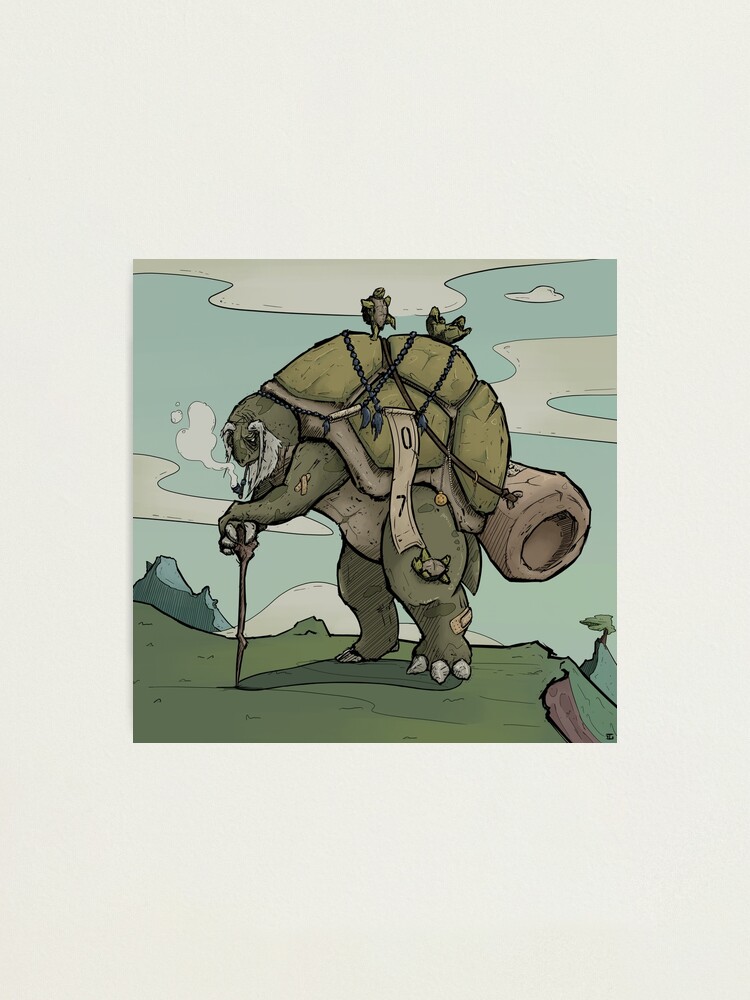 Alternate view of Backpacker Photographic Print