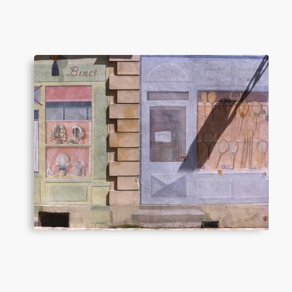 Faces à dos Canvas Print