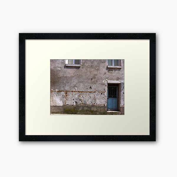 Faces à face Framed Art Print
