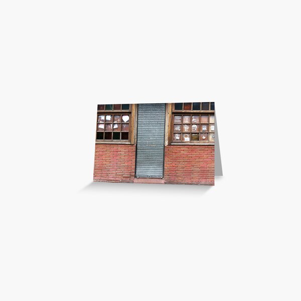 Faces contre terre Greeting Card