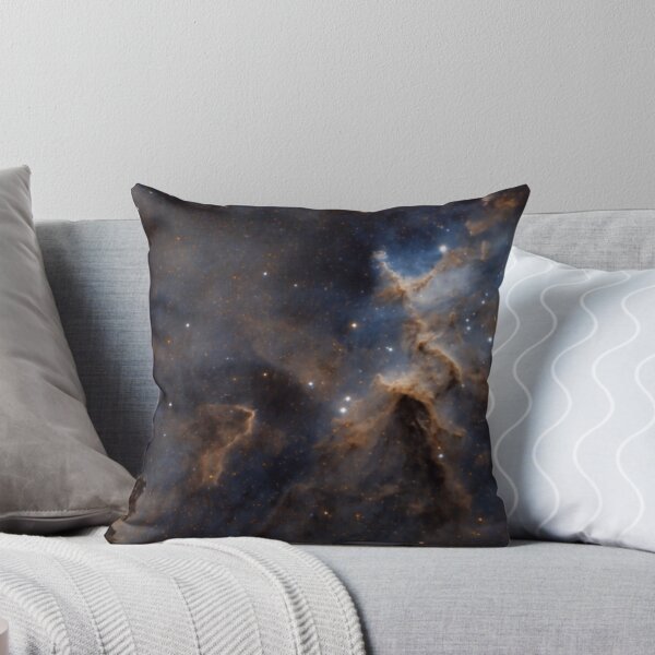 heart nebula Throw Pillow