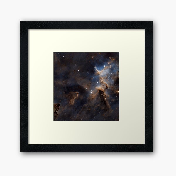 heart nebula Framed Art Print