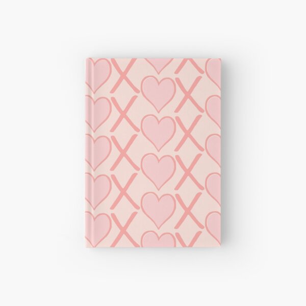 Blush Pink Hugs & Kisses Hardcover Journal