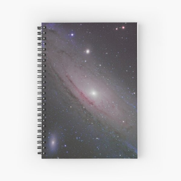 Andromeda Galaxy Spiral Notebook