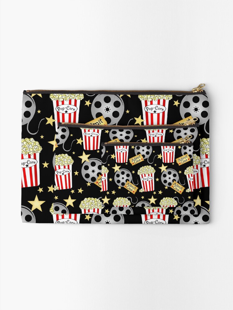 Alternate view of VIP Movie Night / Pop Corn Zipper Pouch