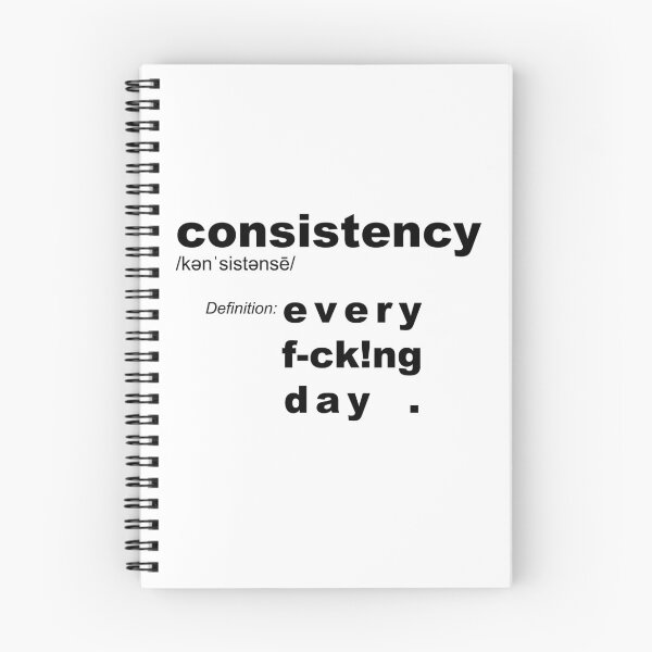 Item preview,  Consistency definition: Every Day – motivation designed and sold by originalsusie.