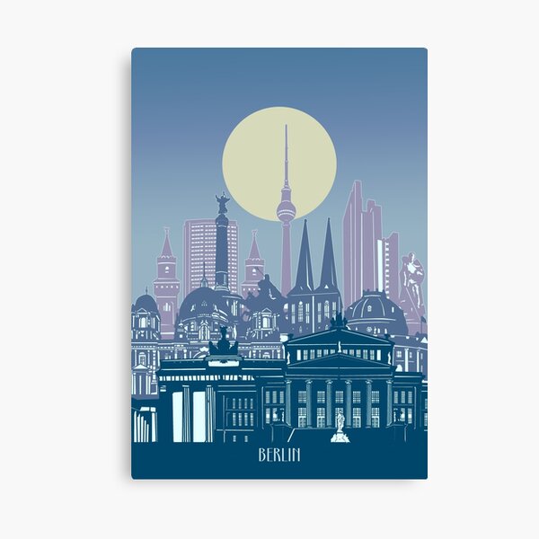 Artikel-Vorschau von berlin skyline, designt und verkauft von BekimART2.