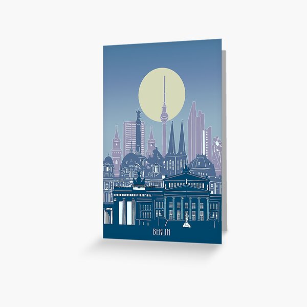 Artikel-Vorschau von berlin skyline, designt und verkauft von BekimART2.