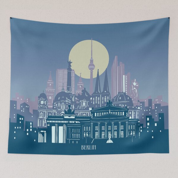 Item preview, berlin skyline designed and sold by BekimART2.