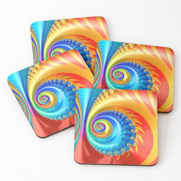 Item preview, Bright Rainbow Spiral designed and sold by Elisabeth Lucas.