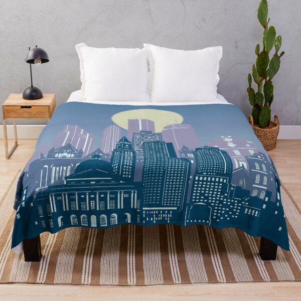 Item preview, boston skyline designed and sold by BekimART2.