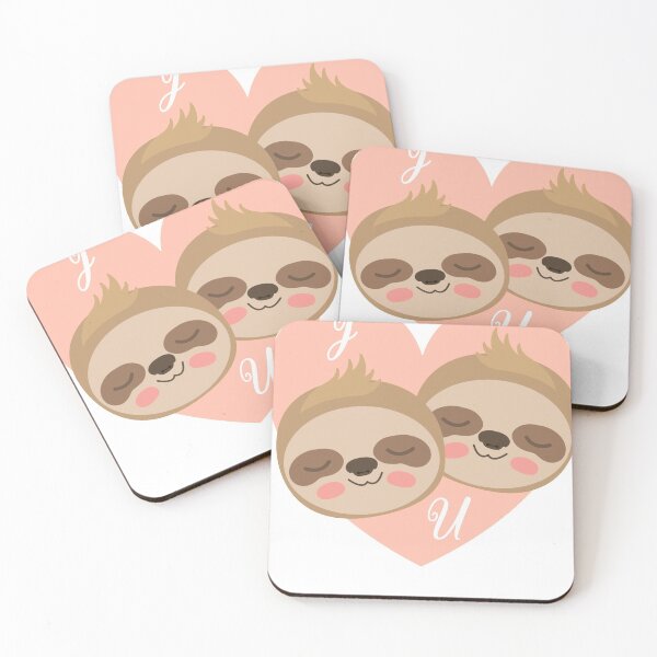 Item preview, I Love You Sloth designed and sold by nouvinamed.