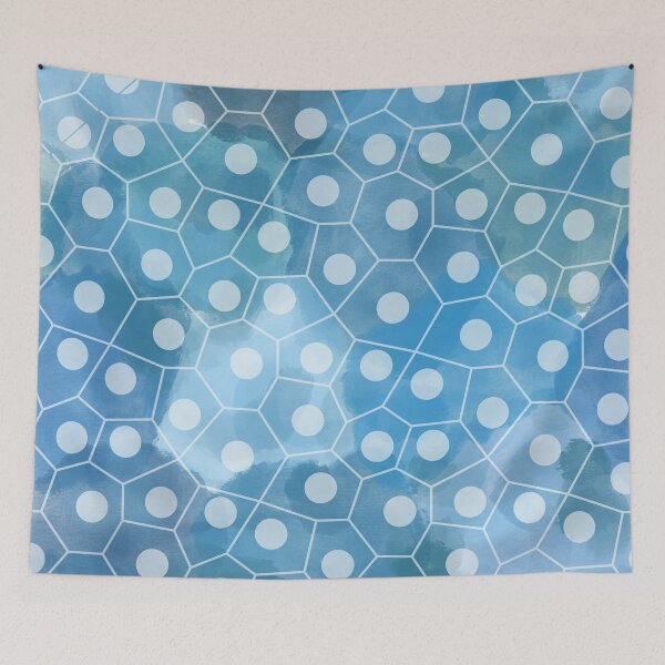 Item preview, Stem Cells in Blue designed and sold by Hodgepodge Bricolage.
