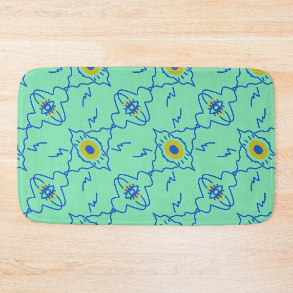 Item preview, Not So Evil Eye Figurative Eyes Geometric Pattern designed and sold by Plastic Memory Archive.