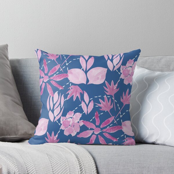Item preview, Pink glory - blue version designed and sold by ElliePDesigns.