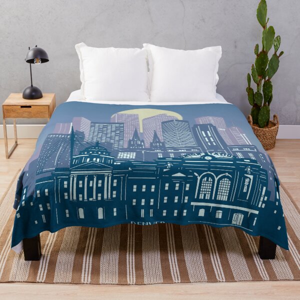 Item preview, denver skyline designed and sold by BekimART2.