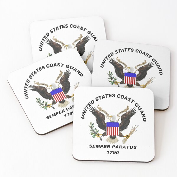 Item preview, U. S. Coast Guard Semper Paratus Logo designed and sold by Nikki SpaceStuffPlus.