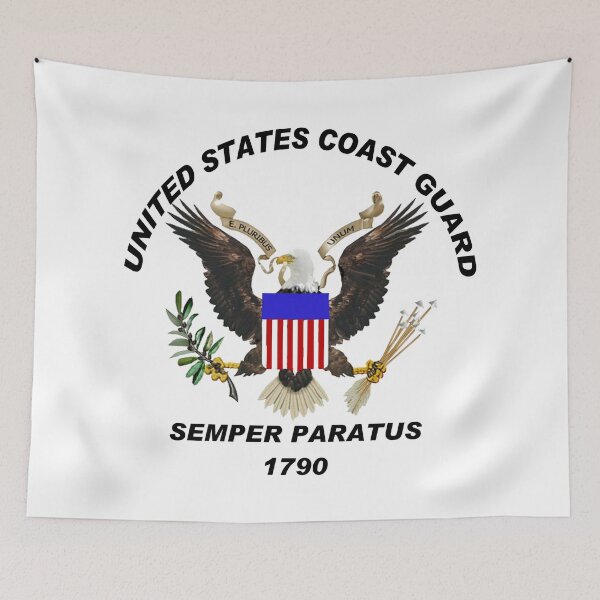 Item preview, U. S. Coast Guard Semper Paratus Logo designed and sold by Nikki SpaceStuffPlus.