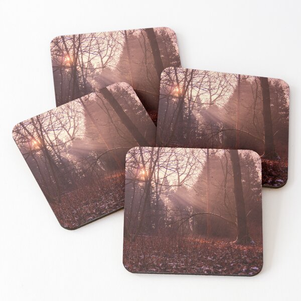 Item preview, golden foggy winter morning designed and sold by Brian  Dwyer.
