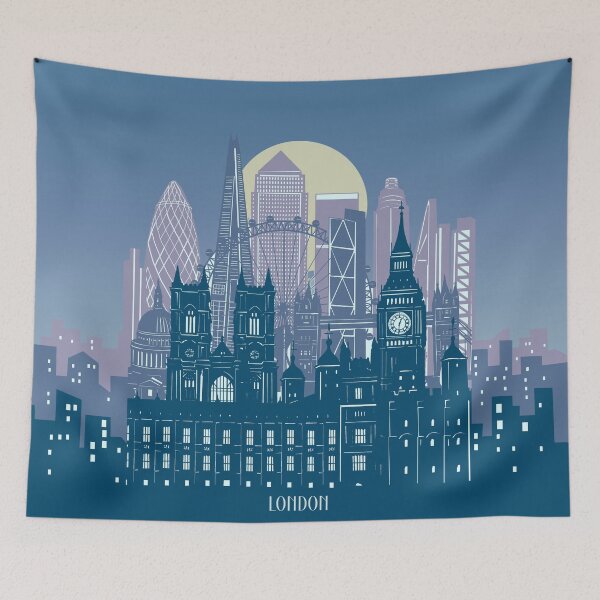 Item preview, london skyline designed and sold by BekimART2.