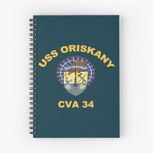 Item preview, Crest of USS Oriskany (CV-34) for Dark Backgrounds designed and sold by Nikki SpaceStuffPlus.