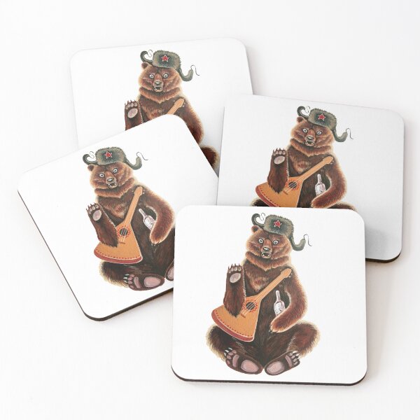 Item preview, Russian bear. Funny bear with vodka.  designed and sold by Mehendra.