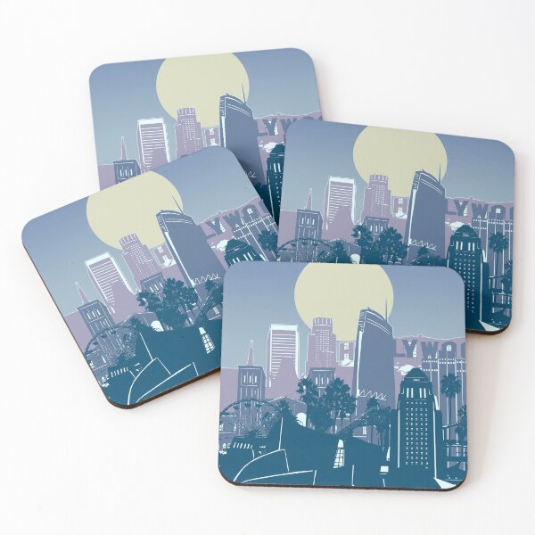 Item preview, los angeles skyline designed and sold by BekimART2.