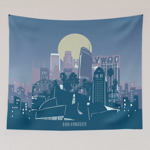 Item preview, los angeles skyline designed and sold by BekimART2.